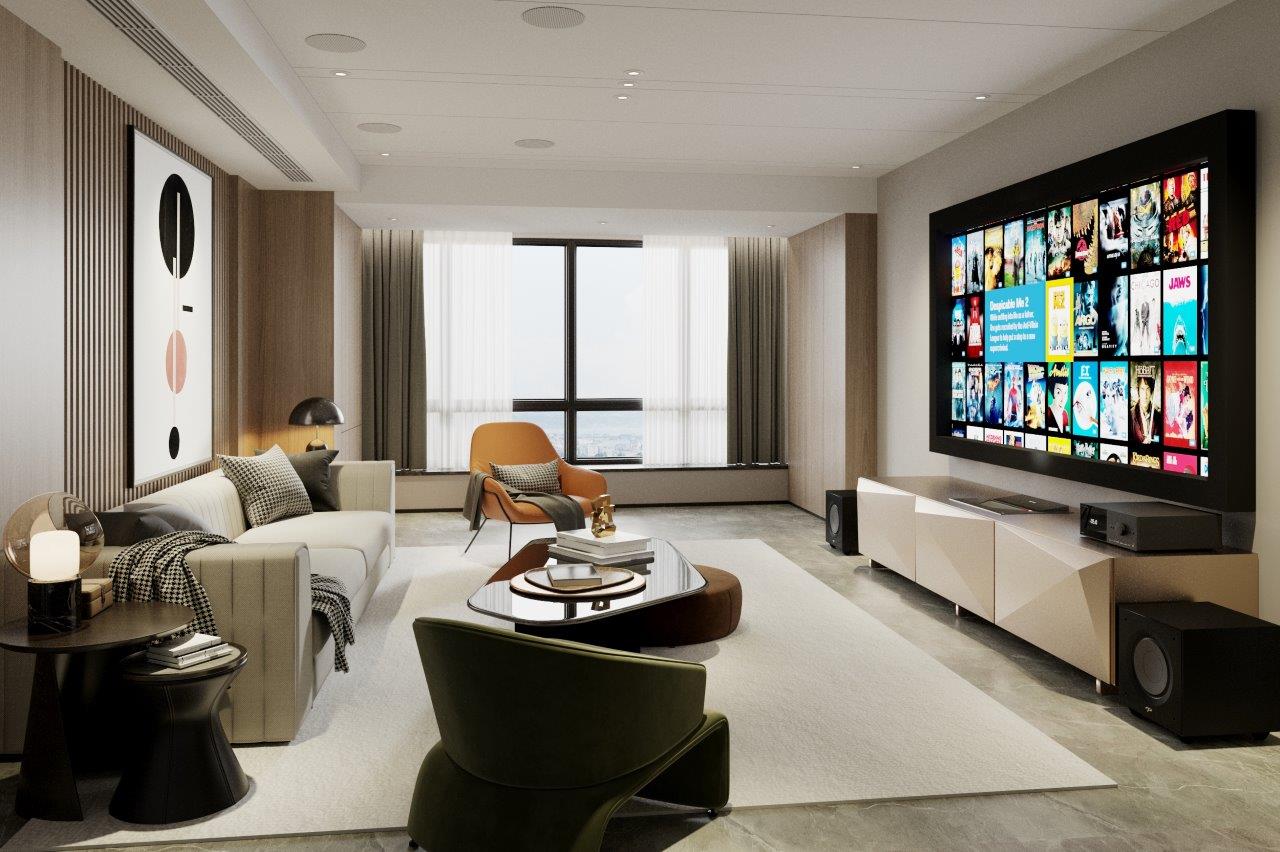 DecoMask Silver Home Cinema Package