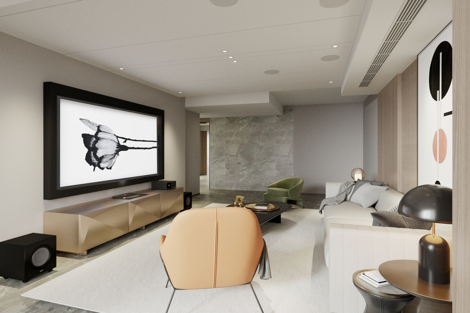 DecoMask Silver Home Cinema Package